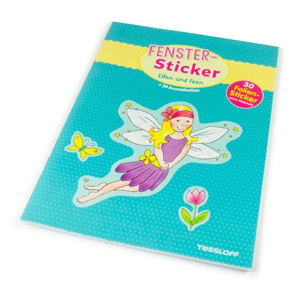 Feen und Elfen, Fenster-Sticker und Ausmalbilder Feen und Elfen, Fenster-Sticker und Ausmalbilder von Tessloff Medienvertrieb GmbH &