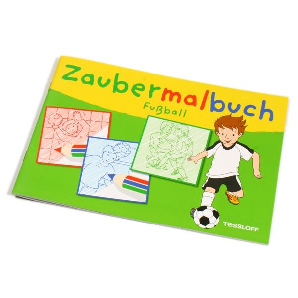 Fussball Zaubermalbuch, 32 Seiten, 32 Zauberbilder für kleine Fußballer von Tessloff Medienvertrieb GmbH &