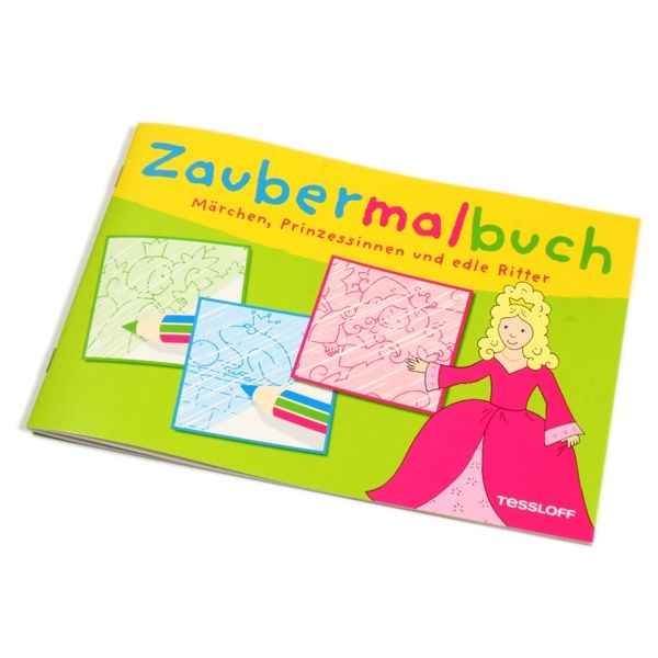 Märchen Zaubermalbuch, 32 Seiten mit märchenhaften Ausmalbildern von Tessloff Medienvertrieb GmbH &