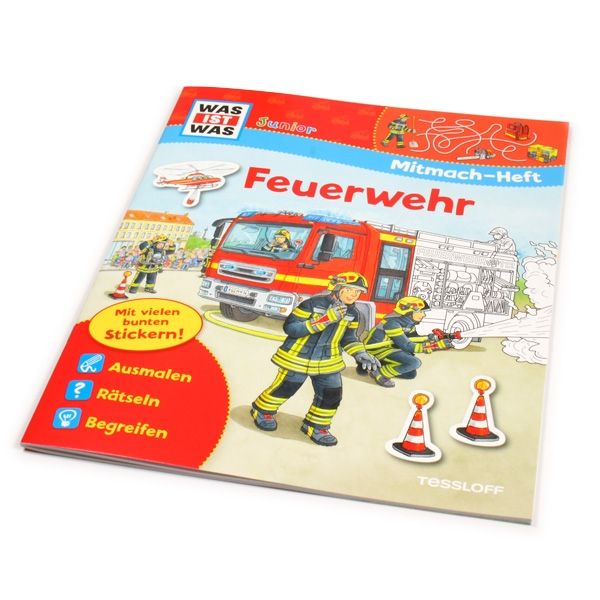 WAS IST WAS-Mitmach-Heft "Feuerwehr" von Tessloff Medienvertrieb GmbH &