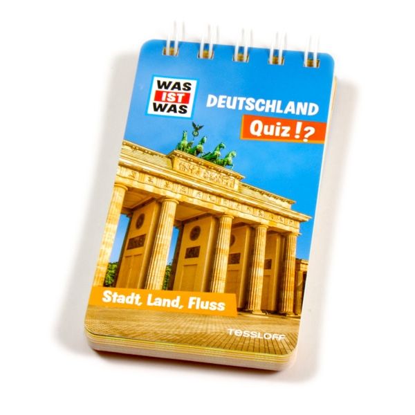 WAS IST WAS Quizblock-Deutschland mit praktischer Ringbindung, 1 Stück WAS IST WAS Quizblock-Deutschland mit praktischer Ringbindung, 1 Stück von Tessloff Medienvertrieb GmbH &