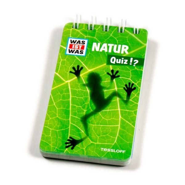 WAS IST WAS Quizblock-Natur 38 S., Wissenswertes über Tiere & Pflanzen von Tessloff Medienvertrieb GmbH &