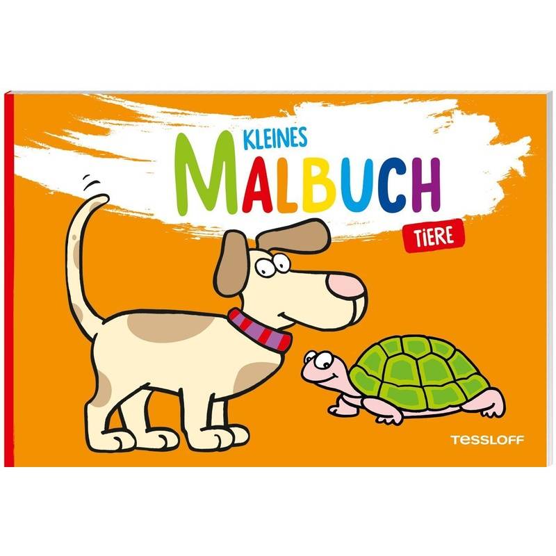 Kleines Malbuch.Tiere, Kartoniert (TB) von Tessloff Verlag Ragnar Tessloff GmbH & Co. KG