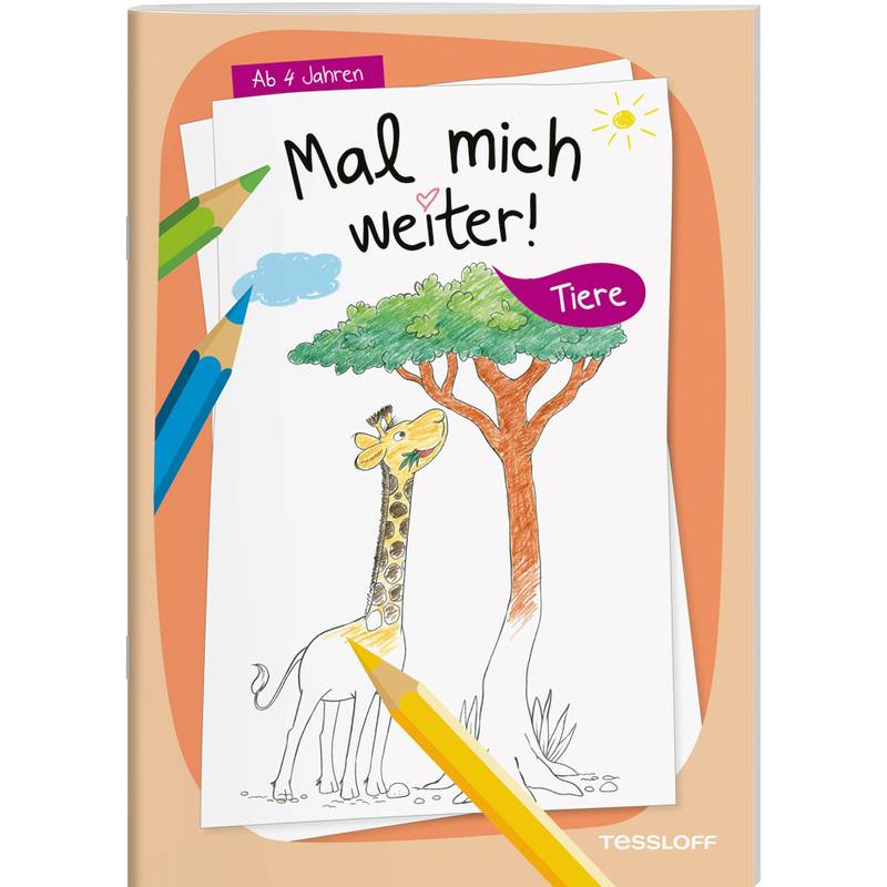 Mal Mich Weiter. Tiere, Geheftet von Tessloff Verlag Ragnar Tessloff GmbH & Co. KG