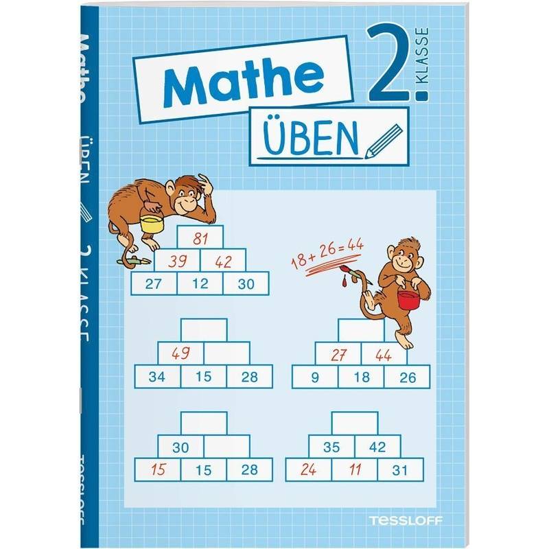 Mathe Üben 2. Klasse - Julia Meyer, Kartoniert (TB) von Tessloff Verlag Ragnar Tessloff GmbH & Co. KG