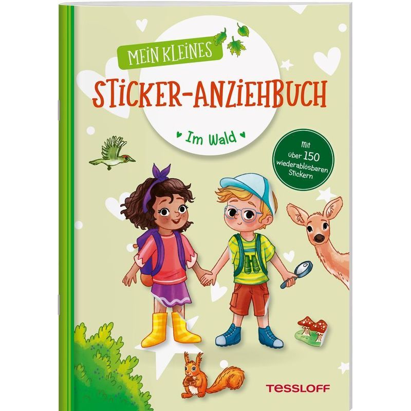 Mein Kleines Sticker-Anziehbuch. Im Wald - Julia Reindl, Geheftet von Tessloff Verlag Ragnar Tessloff GmbH & Co. KG