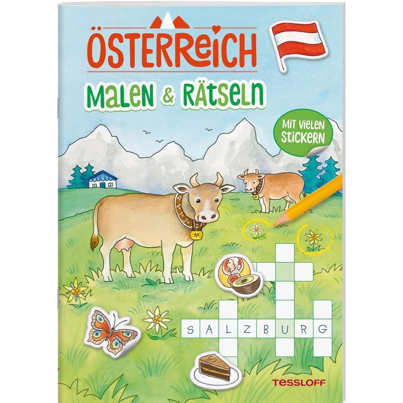 Mal- Und Rätselbücher / Österreich. Malen & Rätseln, Geheftet von Tessloff Verlag Ragnar Tessloff GmbH & Co. KG