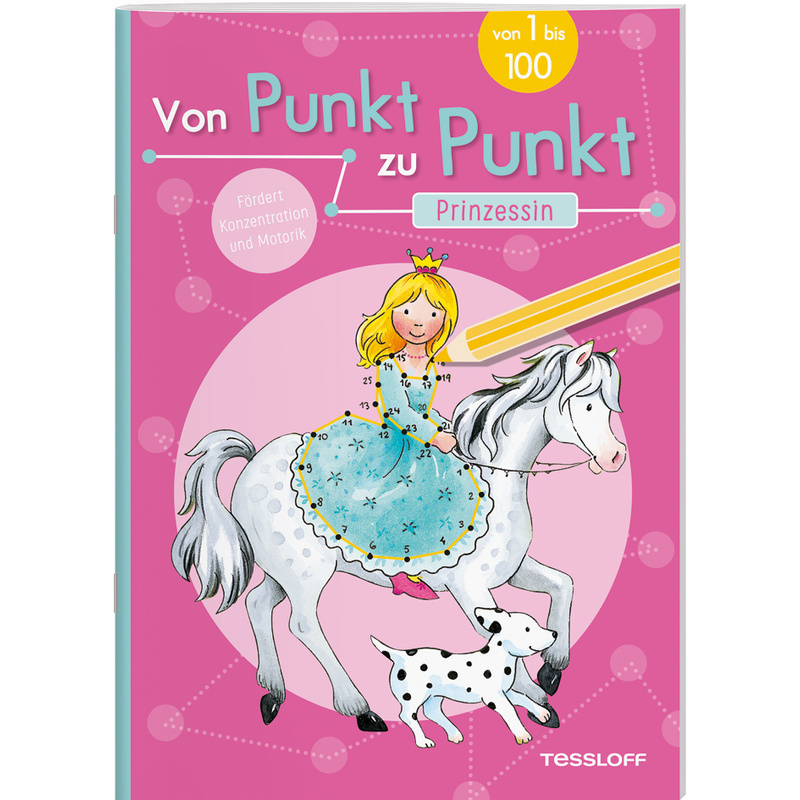 Von Punkt Zu Punkt. Prinzessin - Corina Beurenmeister, Kartoniert (TB) von Tessloff Verlag Ragnar Tessloff GmbH & Co. KG