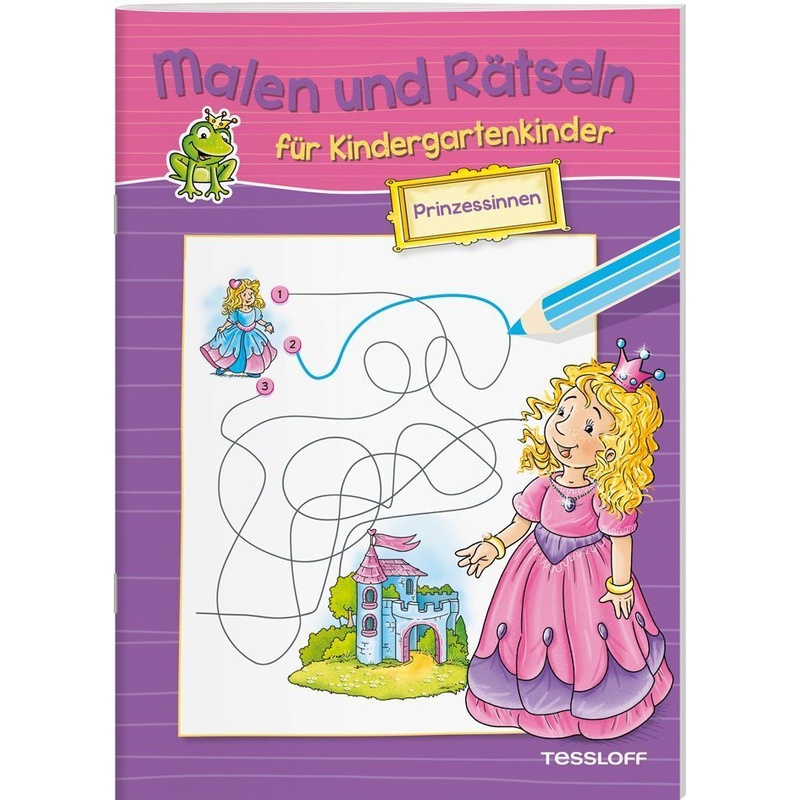 Malen Und Rätseln Für Kindergartenkinder. Prinzessinnen, Geheftet von Tessloff Verlag Ragnar Tessloff GmbH & Co. KG
