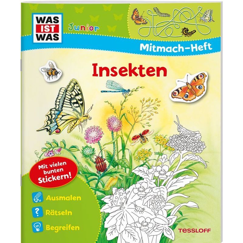 Was Ist Was Junior Mitmach-Heft. Insekten - Tatjana Marti, Geheftet von Tessloff