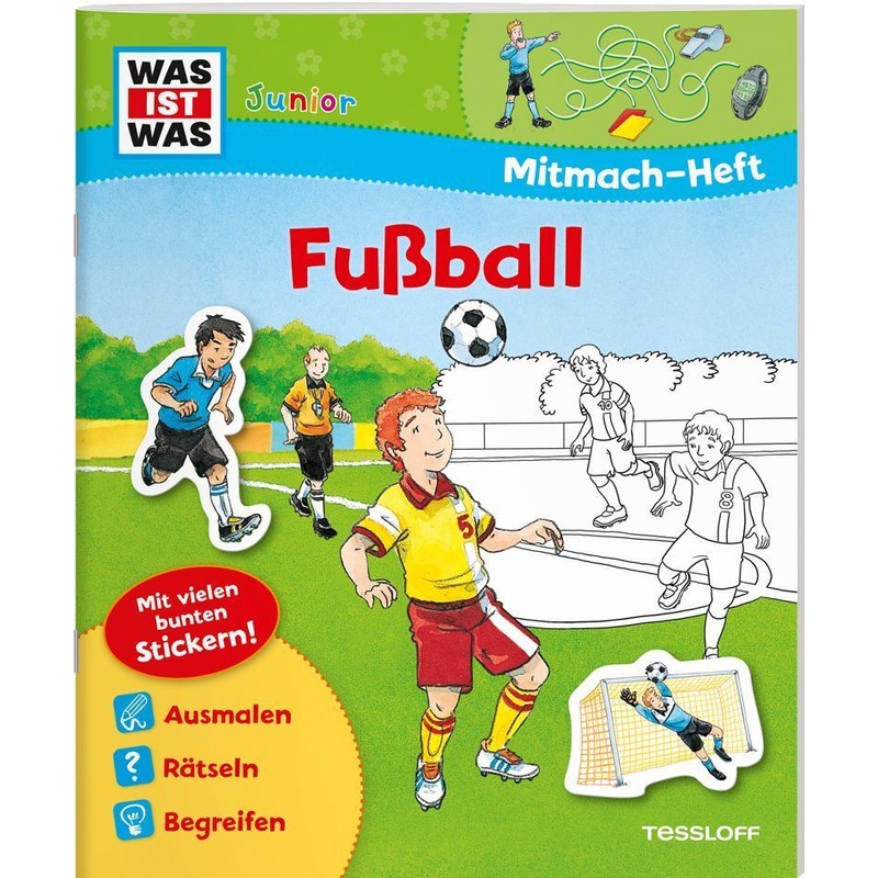 Was Ist Was Junior Mitmach-Hefte / Was Ist Was Junior Mitmach-Heft Fußball - Birgit Bondarenko, Kartoniert (TB) von Tessloff