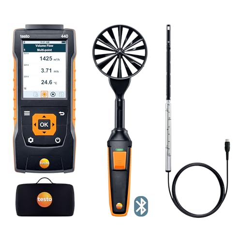 testo 440 Strömungs-KombiSet 1 mit Bluetooth testo 440 Strömungs-KombiSet 1 mit Bluetooth von Testo AG