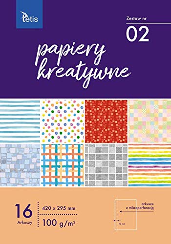 Tetis A3 Motivpapier Motivblock Papier mit Muster Dekopapier Designpapier Bastelpapier zum Basteln Découpage Scrapbook DIY Tetis A3 Motivpapier Motivblock Papier mit Muster Dekopapier Designpapier Bastelpapier zum Basteln Découpage Scrapbook DIY von Tetis