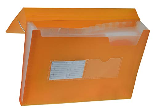 Tetis Orange Akkordeon-Dokumenten-Organizer mit 2 Gummizügen Sammelmappe 13-fach Fächermappe erweiterbar Datei Organizer A4 Datei Akkordeon-Mappe mit Eckgummi Erweiterungsordner Dokumentenmappe Tetis Orange Akkordeon-Dokumenten-Organizer mit 2 Gummizügen Sammelmappe 13-fach Fächermappe erweiterbar Datei Organizer A4 Datei Akkordeon-Mappe mit Eckgummi Erweiterungsordner Dokumentenmappe von Tetis