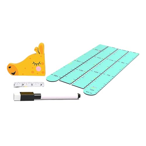 Kinder Höhenmesser An Der Wand - 180 cm Höhenmesslineal | Abnehmbare Magnetische Wandmaße Für Kinderzimmer Spielzimmer Kindergarten Mädchenzimmer von Tewzafiya