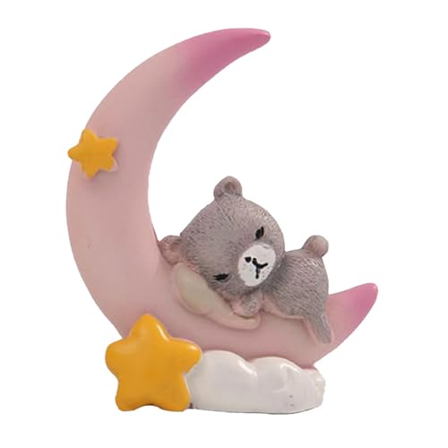 Süße Kuchen -Topper, Mondbärenkuchen -Topper,Desktop -Figuren | ative Tabletop Ornament, Kuchenation Mondbärskulptur für Heimtisch Süße Kuchen -Topper, Mondbärenkuchen -Topper,Desktop -Figuren | ative Tabletop Ornament, Kuchenation Mondbärskulptur für Heimtisch von Tewzafiya