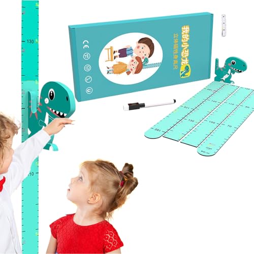 Wandhöhenmesser Für Kinder,180 cm Höhenmesslineal | Abnehmbare Magnetische Wandmaße Für Kinderzimmer Spielzimmer Kindergarten Mädchenzimmer von Tewzafiya