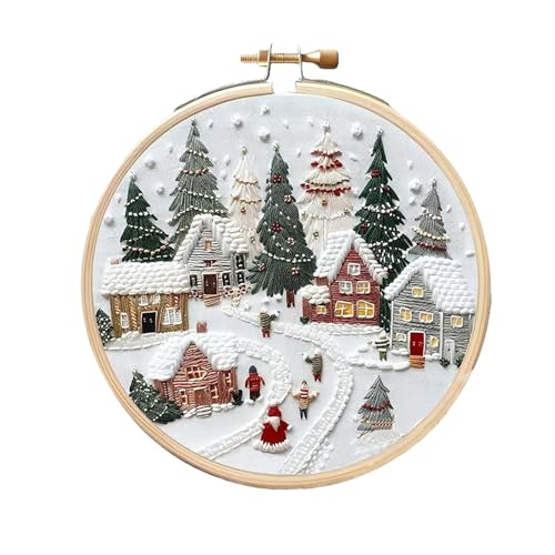 Weihnachten Stickset Für Anfänger | Christmas Handgemachte Kreuzstich Set | Weihnachten Stickerei Start Kit | Embroidery Kit Stickerei Set | Kreuzstich Set Weihnachten Deko Weihnachten Stickset Für Anfänger | Christmas Handgemachte Kreuzstich Set | Weihnachten Stickerei Start Kit | Embroidery Kit Stickerei Set | Kreuzstich Set Weihnachten Deko von Tewzafiya