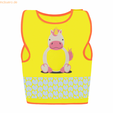 Tex Kinderwarnweste Funtastic Wildlife FUNUNICYWXS Einhorn XS von Tex