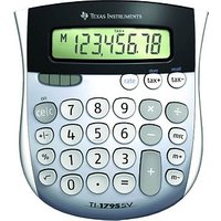 TEXAS INSTRUMENTS TI-1795 SV Taschenrechner silber/schwarz von Texas Instruments