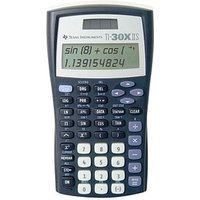 TEXAS INSTRUMENTS TI-30 X II S Wissenschaftlicher Taschenrechner schwarz/silber von Texas Instruments