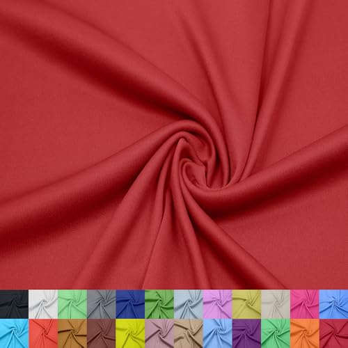 Texco Inc 100% Polyester-Interlock-Stoff – 152,4 cm breit – leicht 107 g/m² – weiches, glattes Doppelstrick für Sublimation, T-Shirts, Sportbekleidung, Futter – Meterware – Meterware – Ziegel #272 3 Texco Inc 100% Polyester-Interlock-Stoff – 152,4 cm breit – leicht 107 g/m² – weiches, glattes Doppelstrick für Sublimation, T-Shirts, Sportbekleidung, Futter – Meterware – Meterware – Ziegel #272 3 von Texco Inc