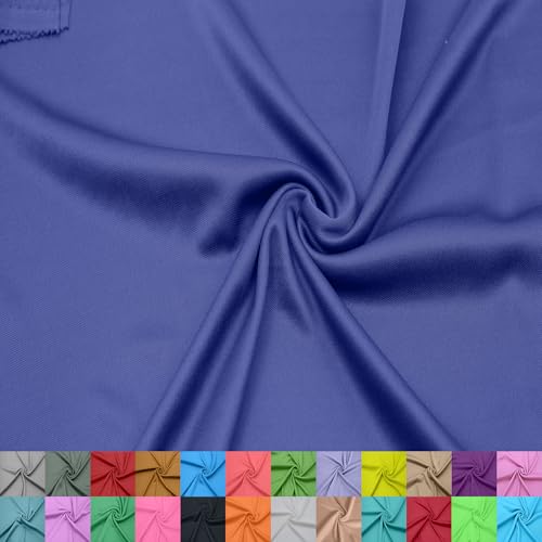 Texco Inc 100% Polyester-Interlock-Stoff – 152,4 cm breit – leicht 107 g/m² – weiches, glattes Doppelstrick für Sublimation, T-Shirts, Sportbekleidung, Futter – by The Yard, Blue Denim #270, 9,1 m Texco Inc 100% Polyester-Interlock-Stoff – 152,4 cm breit – leicht 107 g/m² – weiches, glattes Doppelstrick für Sublimation, T-Shirts, Sportbekleidung, Futter – by The Yard, Blue Denim #270, 9,1 m von Texco Inc