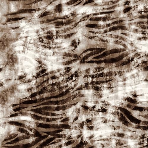 Texco Inc 100% Polyester, bedruckter mechanischer Satin-Chiffon-Kreppstoff, 100 g/m², leicht, nicht gedehnt, Kleider, Schals, Blusen und Heimwerker, dunkelbraune Sierra, 2 Meter Texco Inc 100% Polyester, bedruckter mechanischer Satin-Chiffon-Kreppstoff, 100 g/m², leicht, nicht gedehnt, Kleider, Schals, Blusen und Heimwerker, dunkelbraune Sierra, 2 Meter von Texco