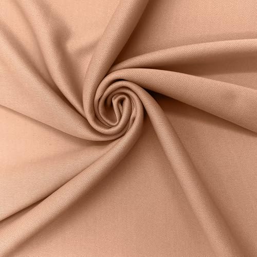 Texco Inc 100% Polyester-Interlock-Futter, 152,4 cm breit, leichter Strickstoff, Meterware für Bekleidung, Schulprojekte, Partydekorationen, Vorhänge, Handwerk und Heimwerker, Taupe #141, 9,1 m Texco Inc 100% Polyester-Interlock-Futter, 152,4 cm breit, leichter Strickstoff, Meterware für Bekleidung, Schulprojekte, Partydekorationen, Vorhänge, Handwerk und Heimwerker, Taupe #141, 9,1 m von Texco