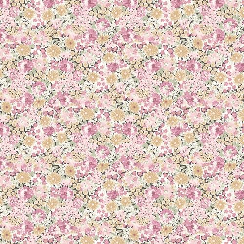 Texco Inc 144,8 cm breiter bedruckter Chiffon-Stoff, 100% Polyester, 70 g/m², leicht, knitterfrei und nicht dehnbar, für Schals, Blusen, Kleider und Heimwerker, Aprikosenrosa Pfirsich, 2 Meter Texco Inc 144,8 cm breiter bedruckter Chiffon-Stoff, 100% Polyester, 70 g/m², leicht, knitterfrei und nicht dehnbar, für Schals, Blusen, Kleider und Heimwerker, Aprikosenrosa Pfirsich, 2 Meter von Texco