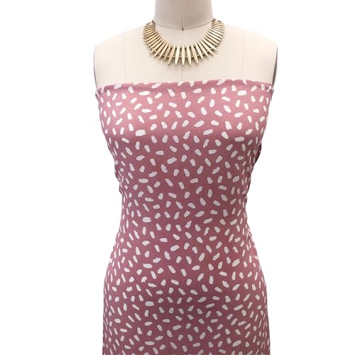 Texco Inc 147,3 cm breit, bedruckt, 100% Polyester, marokkanischer Stoff, 120 g/m², leicht, nicht dehnbar, knitterfrei und atmungsaktiv, Bekleidung, Kleider, Vorhänge, Stirnbänder und DIY, Deep Blush Texco Inc 147,3 cm breit, bedruckt, 100% Polyester, marokkanischer Stoff, 120 g/m², leicht, nicht dehnbar, knitterfrei und atmungsaktiv, Bekleidung, Kleider, Vorhänge, Stirnbänder und DIY, Deep Blush von Texco