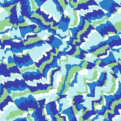 Texco Inc 147,3 cm breiter bedruckter Hi-Multi-Chiffon-gewaschener Stoff, nicht dehnbar, leicht, 85 g/m², atmungsaktiv und knitterfrei, für Bekleidung, Vorhänge und DIY-Projekte, Königsgrün, 2,7 m Texco Inc 147,3 cm breiter bedruckter Hi-Multi-Chiffon-gewaschener Stoff, nicht dehnbar, leicht, 85 g/m², atmungsaktiv und knitterfrei, für Bekleidung, Vorhänge und DIY-Projekte, Königsgrün, 2,7 m von Texco