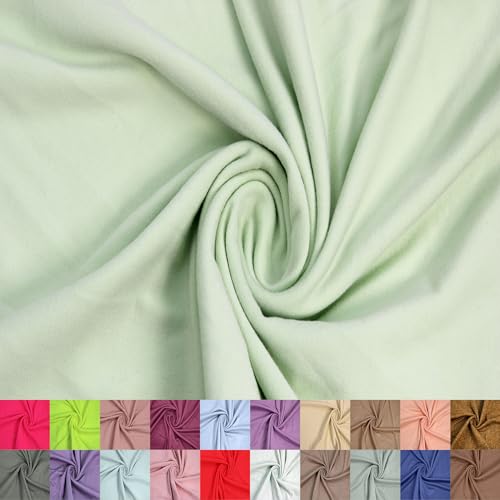Texco Inc 150 cm breiter Poly-Spandex DTY doppelseitiger gebürsteter Stoff pro Yard – 180 g/m², leicht, dehnbar und atmungsaktiv, Bekleidung, Activewear, Accessoires, Schals und DIY, Minzgrün, 9,1 m Texco Inc 150 cm breiter Poly-Spandex DTY doppelseitiger gebürsteter Stoff pro Yard – 180 g/m², leicht, dehnbar und atmungsaktiv, Bekleidung, Activewear, Accessoires, Schals und DIY, Minzgrün, 9,1 m von Texco