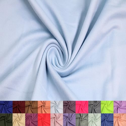 Texco Inc 150 cm breiter Poly-Spandex DTY doppelseitiger gebürsteter Stoff pro Yard – 180 g/m², leicht, dehnbar und atmungsaktiv, Bekleidung, Activewear, Accessoires, Schals und DIY, blaues Licht, 2,7 Texco Inc 150 cm breiter Poly-Spandex DTY doppelseitiger gebürsteter Stoff pro Yard – 180 g/m², leicht, dehnbar und atmungsaktiv, Bekleidung, Activewear, Accessoires, Schals und DIY, blaues Licht, 2,7 von Texco