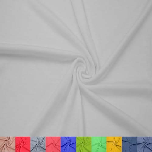Texco Inc 152,4 cm breiter Poly-Rayon-Spandex-Jersey-Strickstoff, 155 g/m², leicht, atmungsaktiv, 2-Wege-Stretch zum Nähen, Bekleidung, Kleider, Babykleidung und Heimwerken, elfenbeinfarben Texco Inc 152,4 cm breiter Poly-Rayon-Spandex-Jersey-Strickstoff, 155 g/m², leicht, atmungsaktiv, 2-Wege-Stretch zum Nähen, Bekleidung, Kleider, Babykleidung und Heimwerken, elfenbeinfarben von Texco