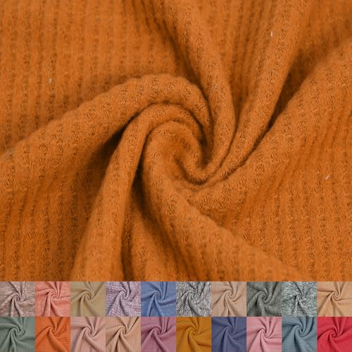 Texco Inc 152,4 cm breiter Poly-Rayon-Spandex-Waffel-Strickstoff, 4-Wege-Stretch, 200 g/m², mittelschwer, für Kleidung, Vorhänge, Hoodies, Dekorationen und Heimwerker, Dijon 2 Meter Texco Inc 152,4 cm breiter Poly-Rayon-Spandex-Waffel-Strickstoff, 4-Wege-Stretch, 200 g/m², mittelschwer, für Kleidung, Vorhänge, Hoodies, Dekorationen und Heimwerker, Dijon 2 Meter von Texco