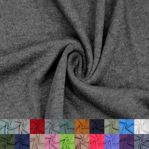 Texco Inc 152,4 cm breiter Viskose-Spandex-Jersey-Strickstoff, 4-Wege-Stretch, 220 g/m², mittelschwer, weich und atmungsaktiv, Bekleidung, Tops, Mutterschaft, Dekorationen und Handwerk, Anthrazit, 2 Texco Inc 152,4 cm breiter Viskose-Spandex-Jersey-Strickstoff, 4-Wege-Stretch, 220 g/m², mittelschwer, weich und atmungsaktiv, Bekleidung, Tops, Mutterschaft, Dekorationen und Handwerk, Anthrazit, 2 von Texco