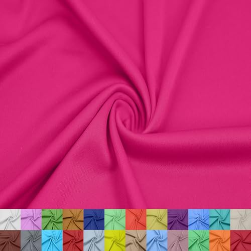 Texco Inc 152,4 cm breites Interlock-Futter aus 100% Polyester – leichter Strickstoff pro Yard für Bekleidung, Kleidung, Schulprojekte, Partydekorationen, Vorhänge, Basteln und Heimwerken, Berry #033 Texco Inc 152,4 cm breites Interlock-Futter aus 100% Polyester – leichter Strickstoff pro Yard für Bekleidung, Kleidung, Schulprojekte, Partydekorationen, Vorhänge, Basteln und Heimwerken, Berry #033 von Texco