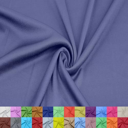 Texco Inc 152,4 cm breites Interlock-Futter aus 100% Polyester – leichter Strickstoff pro Yard für Bekleidung, Kleidung, Schulprojekte, Partydekorationen, Vorhänge, Basteln und Heimwerken, Marineblau Texco Inc 152,4 cm breites Interlock-Futter aus 100% Polyester – leichter Strickstoff pro Yard für Bekleidung, Kleidung, Schulprojekte, Partydekorationen, Vorhänge, Basteln und Heimwerken, Marineblau von Texco