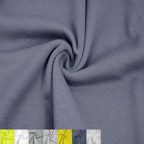 Texco Inc 154,9 cm breiter Polyester-Baumwoll-Fleece-Stoff, 250 g/m², mittelschwer, warm, atmungsaktiv, 2-Wege-Stretch, für Bekleidung, Sweatshirts, Hoodies und Jacken, 9,1 m, Grau/Dunkel Texco Inc 154,9 cm breiter Polyester-Baumwoll-Fleece-Stoff, 250 g/m², mittelschwer, warm, atmungsaktiv, 2-Wege-Stretch, für Bekleidung, Sweatshirts, Hoodies und Jacken, 9,1 m, Grau/Dunkel von Texco