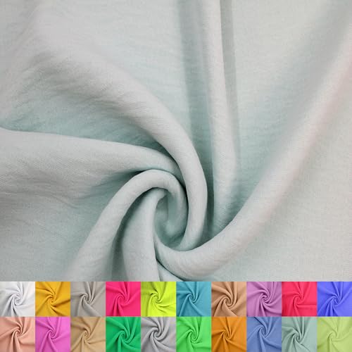 Texco Inc Air Flow CEY Yard – 100% Polyester, nicht dehnbar, 150 cm breit, 160 g/m², leichter, atmungsaktiver Stoff für Kleider, Tops, Bekleidung, Nähen und Basteln, Minzgrün, 91 cm Texco Inc Air Flow CEY Yard – 100% Polyester, nicht dehnbar, 150 cm breit, 160 g/m², leichter, atmungsaktiver Stoff für Kleider, Tops, Bekleidung, Nähen und Basteln, Minzgrün, 91 cm von Texco