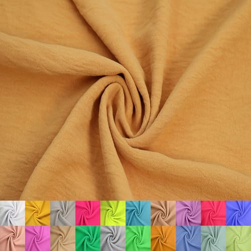 Texco Inc Air Flow CEY Yard – 100% Polyester, nicht dehnbar, 150 cm breit, 160 g/m², leichter, atmungsaktiver Stoff für Kleider, Tops, Bekleidung, Nähen und Basteln, Orange, 2 Meter Texco Inc Air Flow CEY Yard – 100% Polyester, nicht dehnbar, 150 cm breit, 160 g/m², leichter, atmungsaktiver Stoff für Kleider, Tops, Bekleidung, Nähen und Basteln, Orange, 2 Meter von Texco