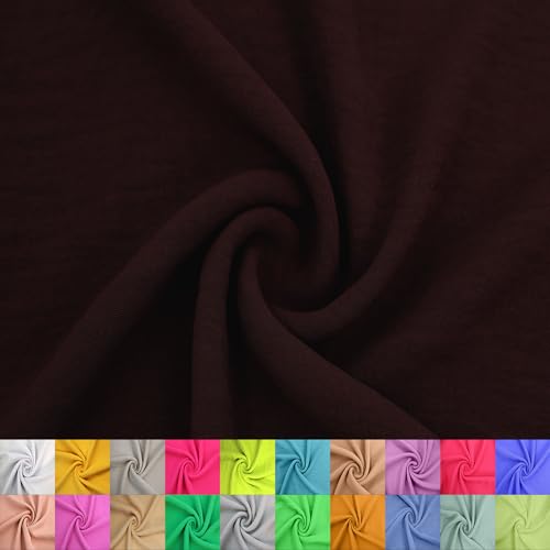 Texco Inc Air Flow CEY Yard – 100% Polyester, nicht dehnbar, 150 cm breit, 160 g/m², leichter, atmungsaktiver Stoff für Kleider, Tops, Bekleidung, Nähen und Basteln, Schokolade, 2 Meter Texco Inc Air Flow CEY Yard – 100% Polyester, nicht dehnbar, 150 cm breit, 160 g/m², leichter, atmungsaktiver Stoff für Kleider, Tops, Bekleidung, Nähen und Basteln, Schokolade, 2 Meter von Texco
