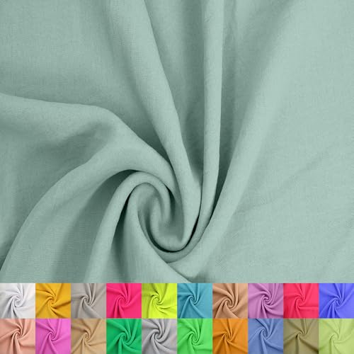 Texco Inc Air Flow CEY Yard – 100% Polyester, nicht dehnbar, 150 cm breit, 160 g/m², leichter, atmungsaktiver Stoff für Kleider, Tops, Bekleidung, Nähen und Basteln, Seafoam 2 Meter Texco Inc Air Flow CEY Yard – 100% Polyester, nicht dehnbar, 150 cm breit, 160 g/m², leichter, atmungsaktiver Stoff für Kleider, Tops, Bekleidung, Nähen und Basteln, Seafoam 2 Meter von Texco