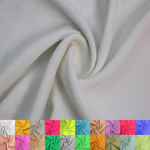 Texco Inc Air Flow CEY Yard – 100% Polyester, nicht dehnbar, 150 cm breit, 160 g/m², leichter, atmungsaktiver Stoff für Kleider, Tops, Bekleidung, Nähen und Basteln, cremefarben, 2 Meter Texco Inc Air Flow CEY Yard – 100% Polyester, nicht dehnbar, 150 cm breit, 160 g/m², leichter, atmungsaktiver Stoff für Kleider, Tops, Bekleidung, Nähen und Basteln, cremefarben, 2 Meter von Texco