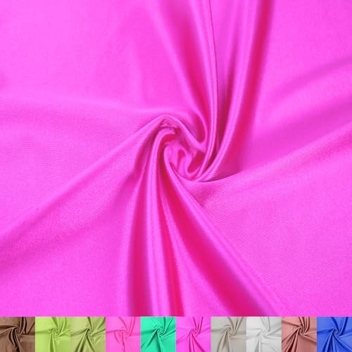 Texco Inc Kasino glänzender Stoff, 150 cm breit, Polyester, Spandex, Stretch, ideal für Bekleidung, Activewear, Accessoires, Stirnbänder, Vorhänge, Heimdekoration und DIY-Projekte, Magenta, 91 cm Texco Inc Kasino glänzender Stoff, 150 cm breit, Polyester, Spandex, Stretch, ideal für Bekleidung, Activewear, Accessoires, Stirnbänder, Vorhänge, Heimdekoration und DIY-Projekte, Magenta, 91 cm von Texco