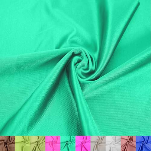 Texco Inc Kasino glänzender Stoff, 150 cm breit, Polyester-Elastan, Stretch, ideal für Bekleidung, Activewear, Accessoires, Stirnbänder, Vorhänge, Heimdekoration und DIY-Projekte, Kelly Green Texco Inc Kasino glänzender Stoff, 150 cm breit, Polyester-Elastan, Stretch, ideal für Bekleidung, Activewear, Accessoires, Stirnbänder, Vorhänge, Heimdekoration und DIY-Projekte, Kelly Green von Texco