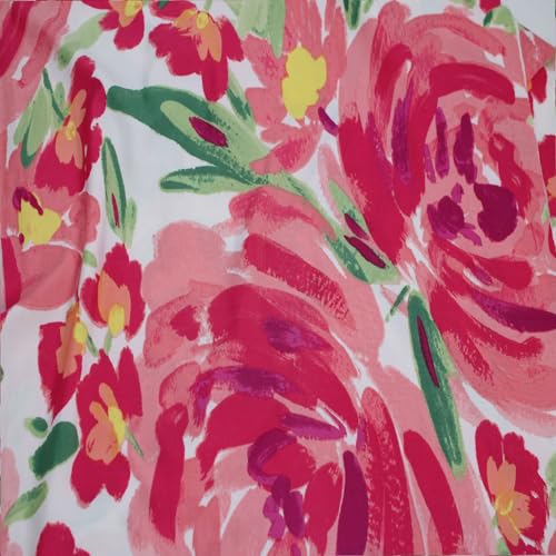 Texco Inc Venezia-Polyester-Spandex-Stoff, bedruckt, 4-Wege-Stretch, 152,4 cm breit, Meterware für Bekleidung, Stirnbänder, Dekorationen, Activewear, Umstandskleidung, Schule und Bastelarbeiten, Texco Inc Venezia-Polyester-Spandex-Stoff, bedruckt, 4-Wege-Stretch, 152,4 cm breit, Meterware für Bekleidung, Stirnbänder, Dekorationen, Activewear, Umstandskleidung, Schule und Bastelarbeiten, von Texco