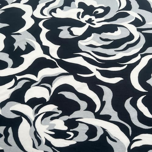 Texco Inc Venezia-Polyester-Spandex-Stoff, bedruckt, 4-Wege-Stretch, 152,4 cm breit, Meterware für Bekleidung, Stirnbänder, Dekorationen, Aktivbekleidung, Umstandskleidung, Schule und Bastelarbeiten, Texco Inc Venezia-Polyester-Spandex-Stoff, bedruckt, 4-Wege-Stretch, 152,4 cm breit, Meterware für Bekleidung, Stirnbänder, Dekorationen, Aktivbekleidung, Umstandskleidung, Schule und Bastelarbeiten, von Texco