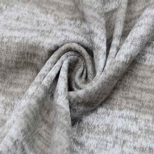 Texco Yard-Sewing, 152,4 cm breit, Poly-Rayon-Spandex, Hacci, gebürstete Streifen, Strickstoff, Bekleidung, Stirnbänder, Dekorationen, Vorhänge, Schule und DIY-Projekte, Stein-Off-White, 2 Meter Texco Yard-Sewing, 152,4 cm breit, Poly-Rayon-Spandex, Hacci, gebürstete Streifen, Strickstoff, Bekleidung, Stirnbänder, Dekorationen, Vorhänge, Schule und DIY-Projekte, Stein-Off-White, 2 Meter von Texco